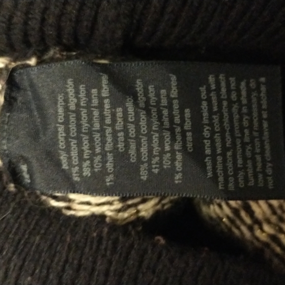 Tommy Hilfiger women's SP cotton/wool blend sequined sweater - Picture 5 of 11